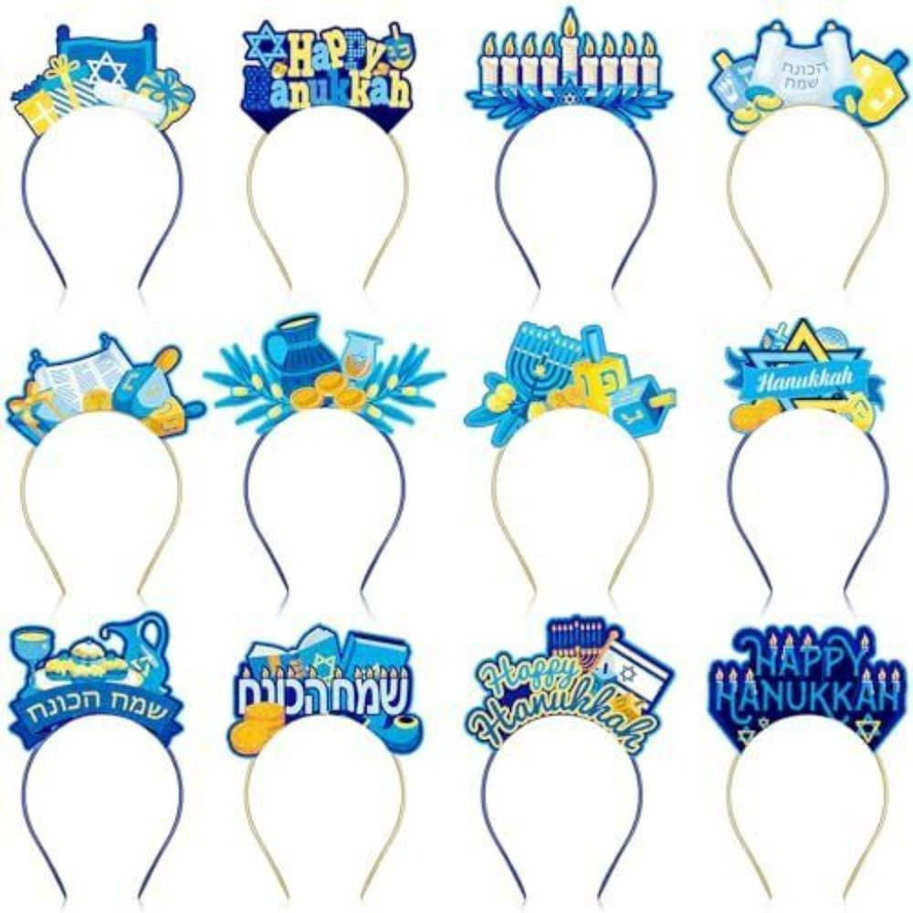 NWOT 24 Pcs Hanukkah Headband